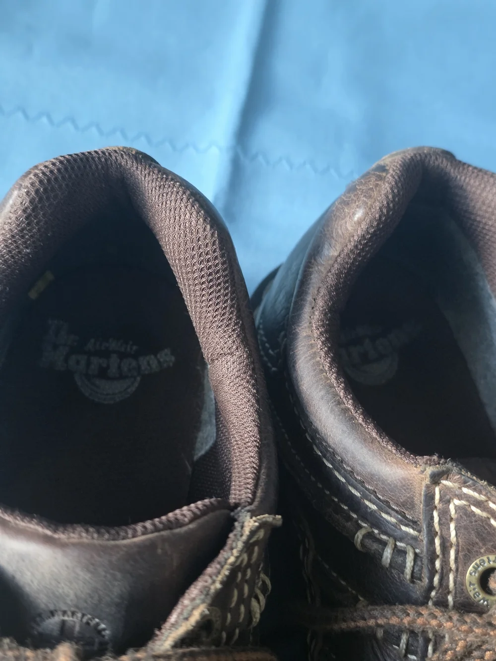 Dr. Martens Vintage Keith Chunky Leather Shoes Brown Casual Oxfords Men 10 Wm 11
